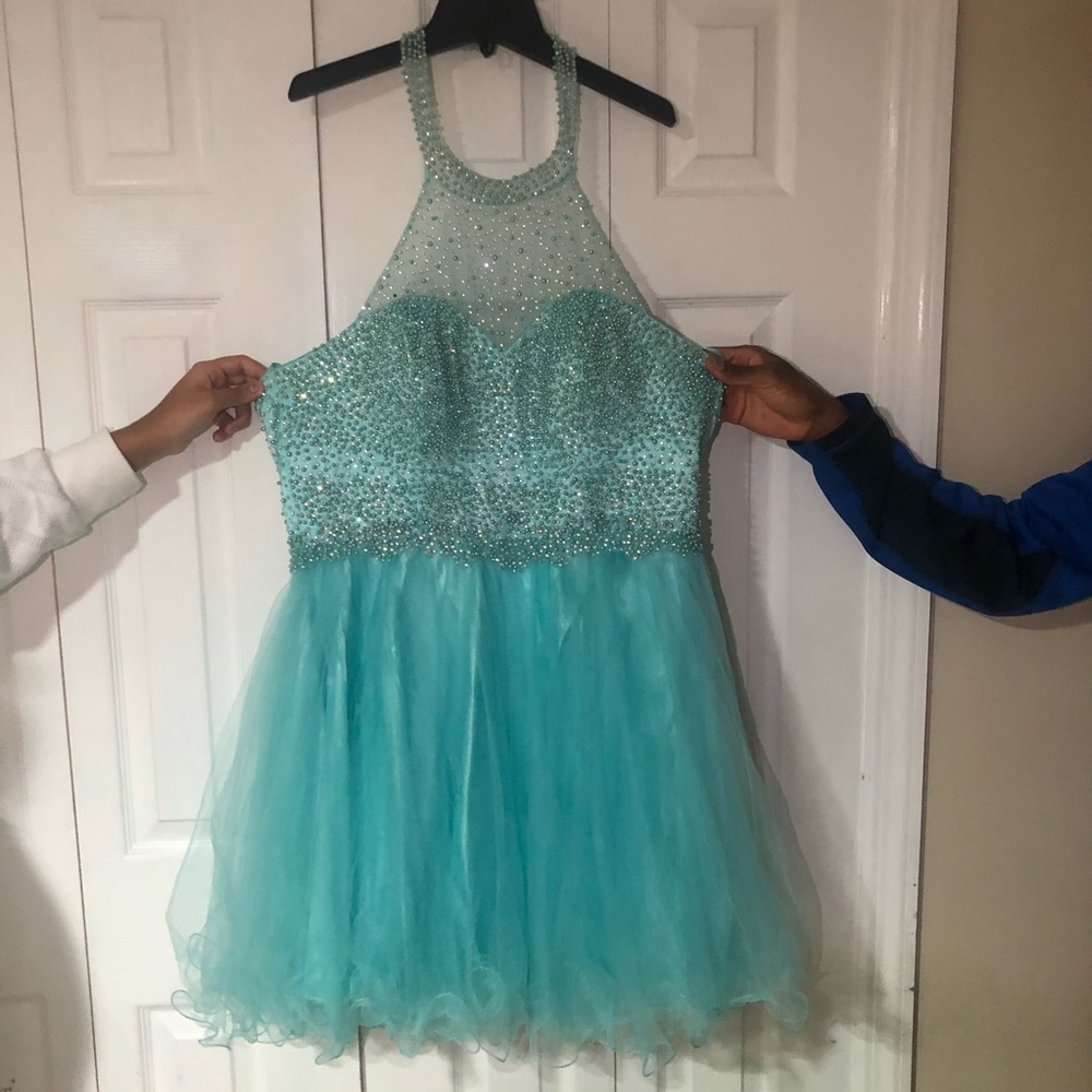 Beautiful Aqua Dress for nice occasion